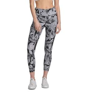 DKNY Sport Zebra Cropped Leggings